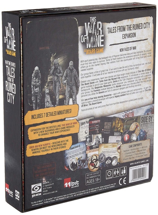 Ares Games This War of Mine: Tales from The Ruined City-A Board Game by Ares Games 1-6 Players-Board Games for Family 45-120 Minutes of Gameplay-Games for Family Game Night-for Ages 18+ - English Version - Image 3